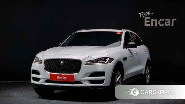 Jaguar F-PACE 2019 Белый из Кореи