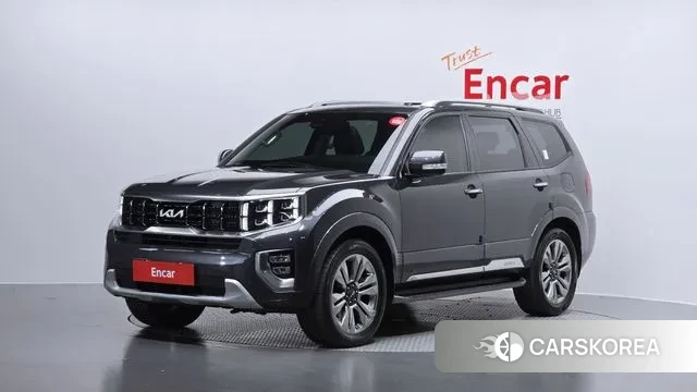 Kia Mohave Master 2023 Серый из Кореи