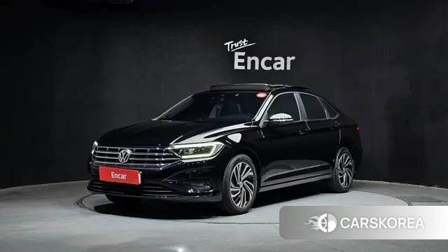 Volkswagen 7th Generation of Jetta 2021 Черный из Кореи