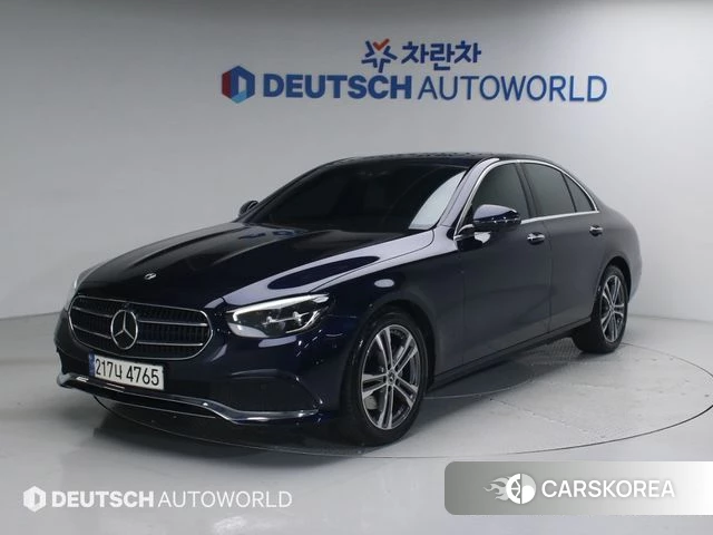 Mercedes-Benz E-Class W213 2023 Синий из Кореи