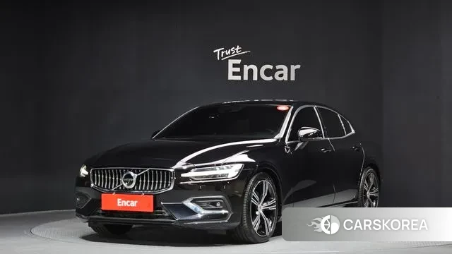 Volvo S60 3rd generation 2022 Черный из Кореи