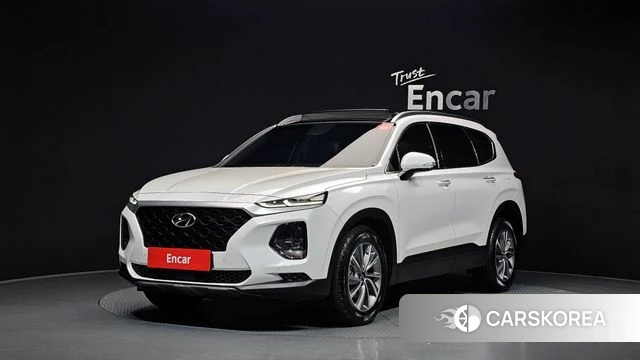 Hyundai Santa Fe TM 2018 Белый из Кореи