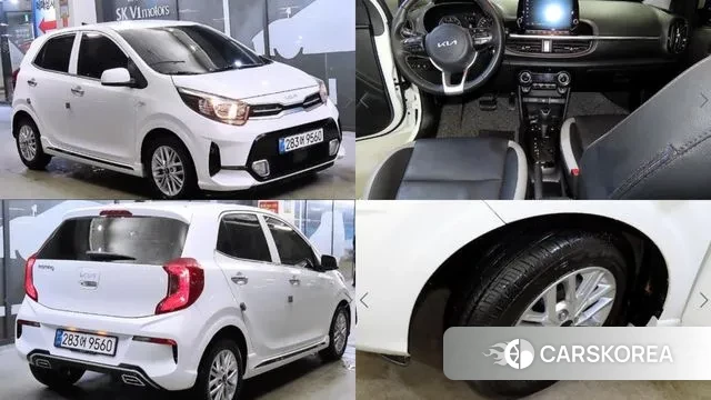Kia Morning Urban (JA) 2022 Белый из Кореи