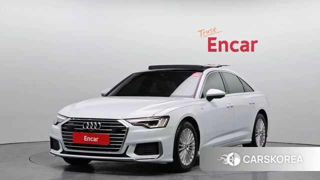Audi A6 (C8) 2020 Белый из Кореи