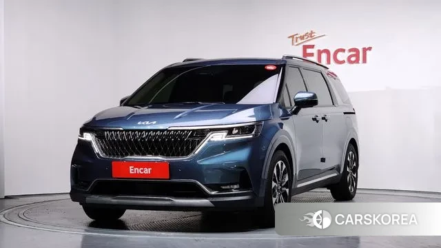 Kia Carnival 4th generation 2022 Синий нефрит из Кореи