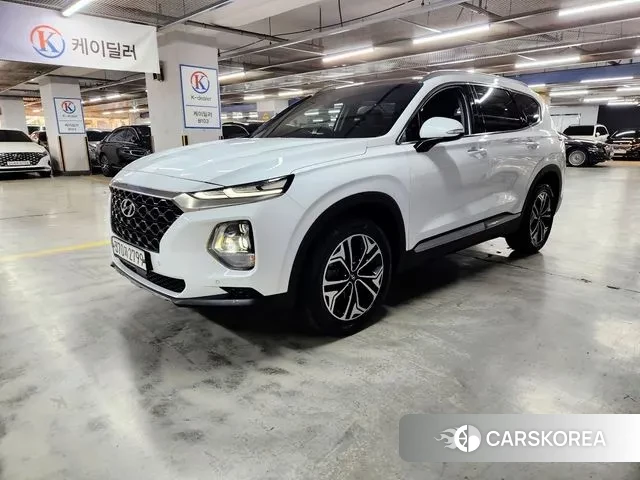 Hyundai Santa Fe TM 2018 Белый из Кореи