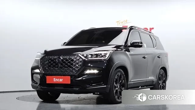 Ssangyong All New Rexton 2021 Черный из Кореи