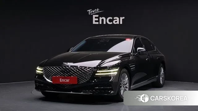 Genesis G80 (RG3) 2021 Черный из Кореи