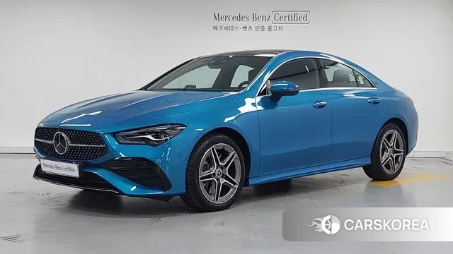 Mercedes-Benz CLA-Class C118 2024 Синий из Кореи