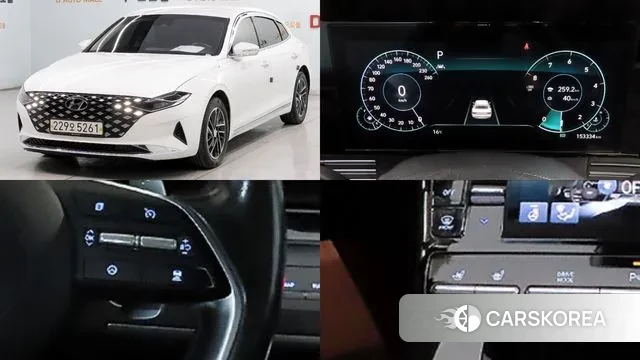Hyundai The New Grandeur IG 2020 Белый из Кореи