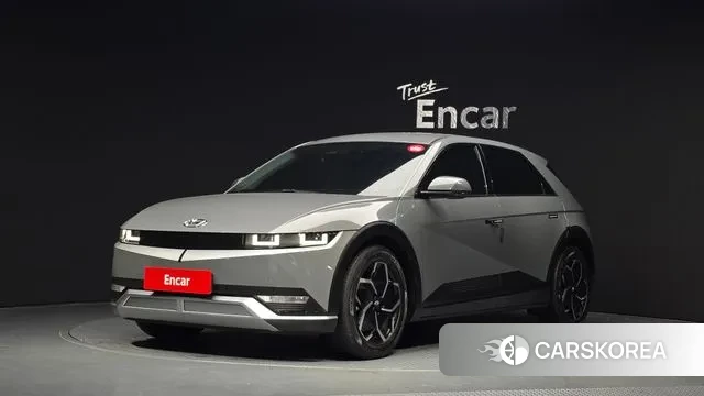 Hyundai Ionic 5 2021 Серебристо-серый из Кореи