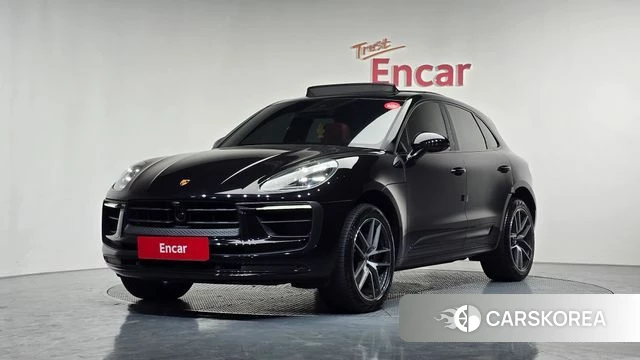 Porsche Macan 2022 Черный из Кореи