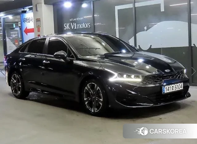 Kia K5 3rd generation 2021 Синий из Кореи