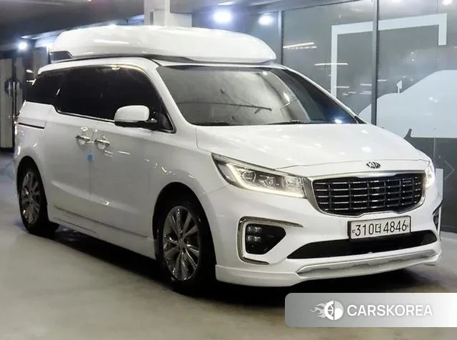 Kia The New Carnival 2018 Белый из Кореи