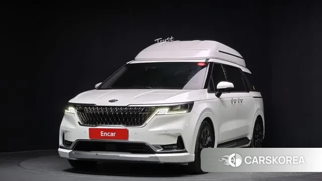 Kia Carnival 4th generation 2021 Белый из Кореи