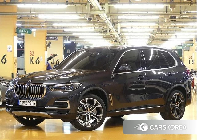BMW X5 (G05) 2022 Серый из Кореи
