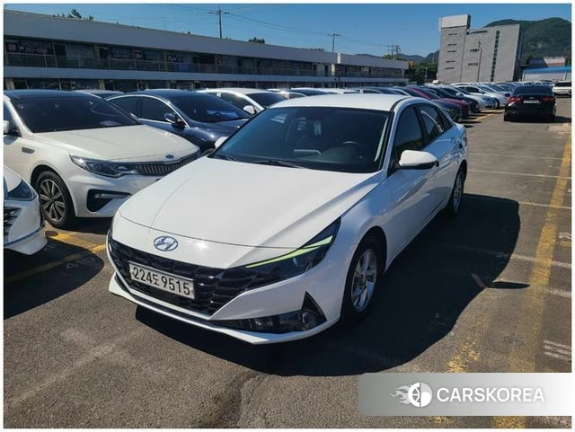 Hyundai Avante (CN7) 2020 Белый из Кореи
