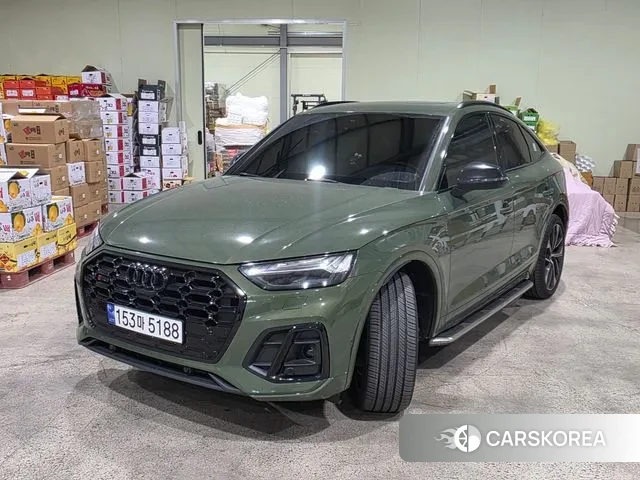 Audi SQ5 (FY) 2023 Светло-зеленый из Кореи