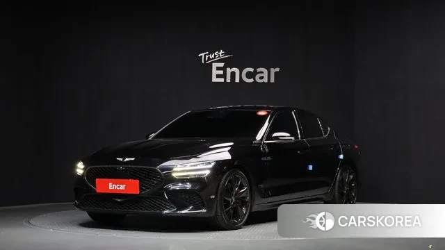 Genesis The New G70 2021 Черный из Кореи