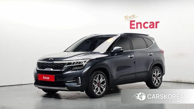 Kia Seltos 2020 Серый из Кореи
