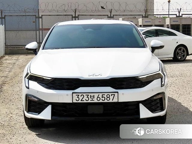 Kia The New K5 3rd generation 2024 Белый из Кореи