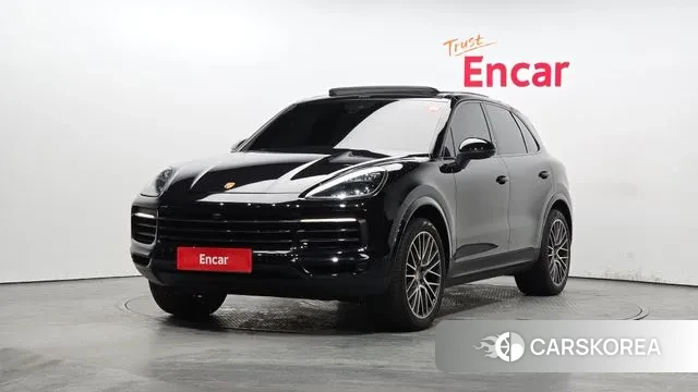Porsche Cayenne (PO536) 2019 Черный из Кореи
