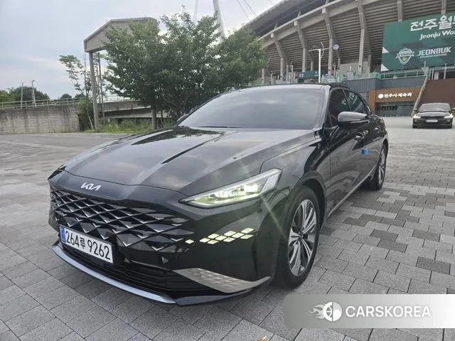 Kia K8 2021 Черный из Кореи