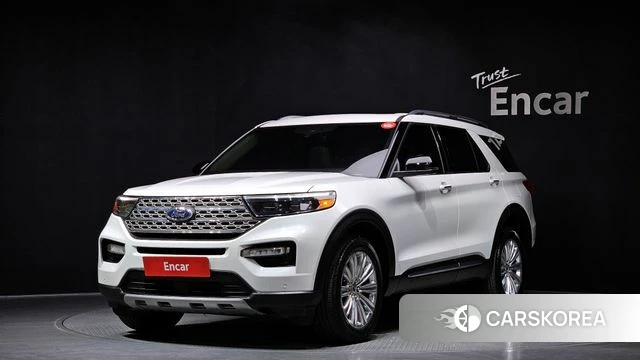 Ford Explorer 6th Generation 2023 Белый из Кореи