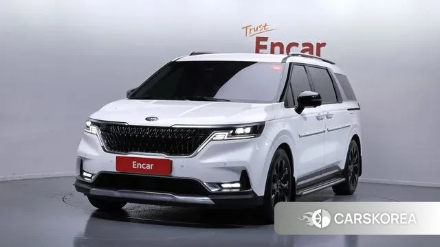 Kia Carnival 4th generation 2021 Белый из Кореи