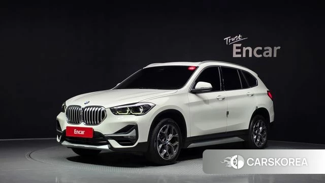 BMW X1 (F48) 2021 Белый из Кореи