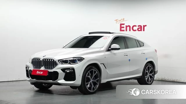 BMW X6 (G06) 2021 Белый из Кореи