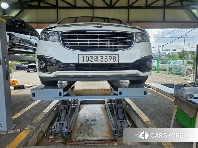 Kia All New Carnival 2018 Белый из Кореи