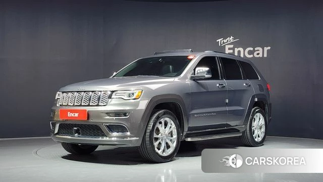 Jeep Grand Cherokee 2021 Серый из Кореи