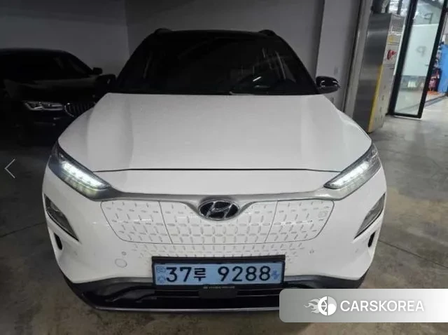 Hyundai Kona Electric 2021 Белый из Кореи