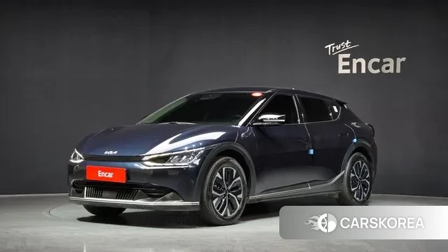 Kia EV6 2021 Синий из Кореи