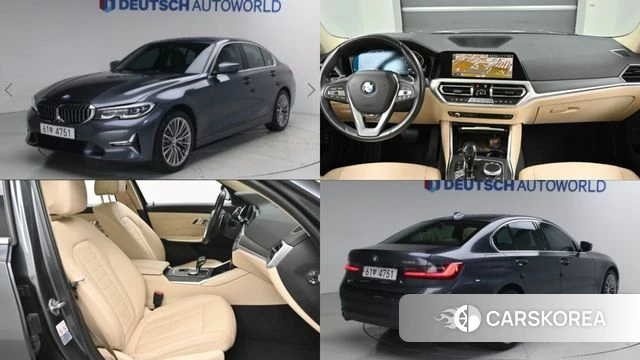 BMW 3 Series (G20) 2019 Серый из Кореи