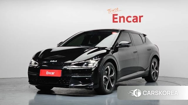 Kia EV6 2022 Черный из Кореи