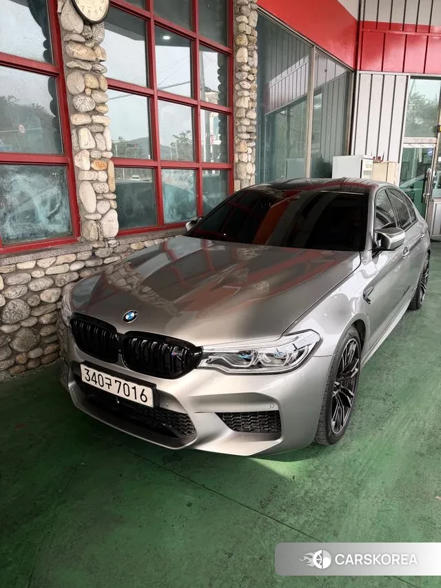 BMW M5 (F90) 2020 Серебряный из Кореи