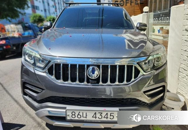 Ssangyong Rexton Sports Cannes 2020 Серый из Кореи