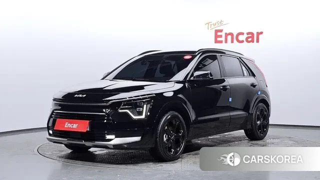 Kia Di Ol Nu Niro 2022 Черный из Кореи