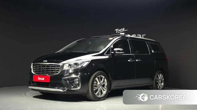 Kia The New Carnival 2019 Черный из Кореи