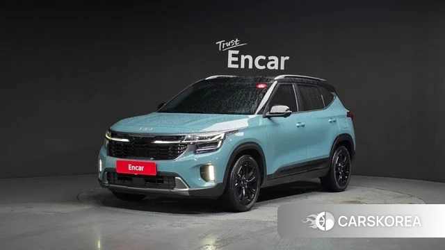 Kia The New Seltos 2022 Синий нефрит из Кореи