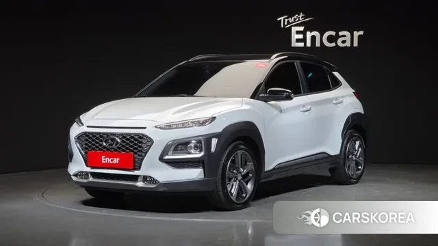 Hyundai Kona 2018 Белый из Кореи