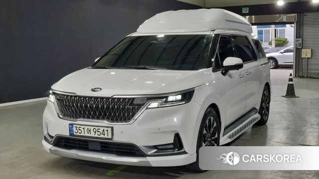 Kia Carnival 4th generation 2021 Белый из Кореи