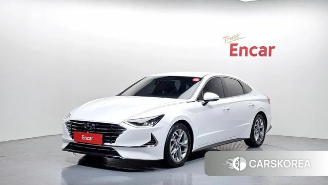 Hyundai Sonata (DN8) 2019 Белый из Кореи