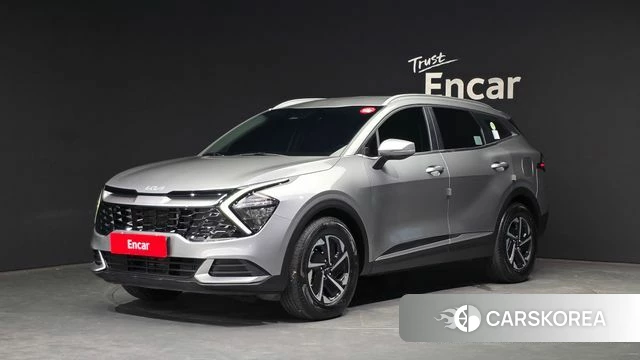 Kia Sportage 5th Generation Hybrid 2023 Серый из Кореи