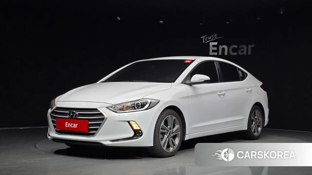 Hyundai Avante AD 2018 Белый из Кореи