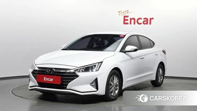 Hyundai The New Avante AD 2019 Белый из Кореи