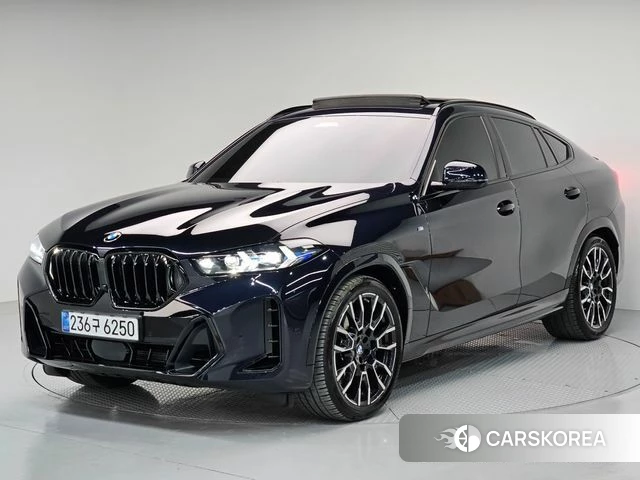 BMW X6 (G06) 2025 Синий из Кореи
