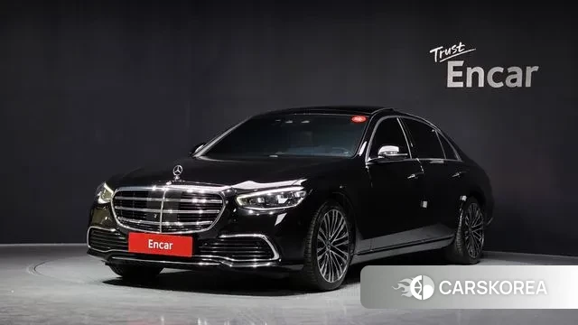 Mercedes-Benz S-Class W223 2023 Черный из Кореи